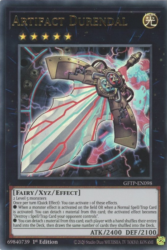 Artifact Durendal [GFTP-EN098] Ultra Rare | Pegasus Games WI