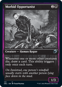 Morbid Opportunist [Innistrad: Double Feature] | Pegasus Games WI