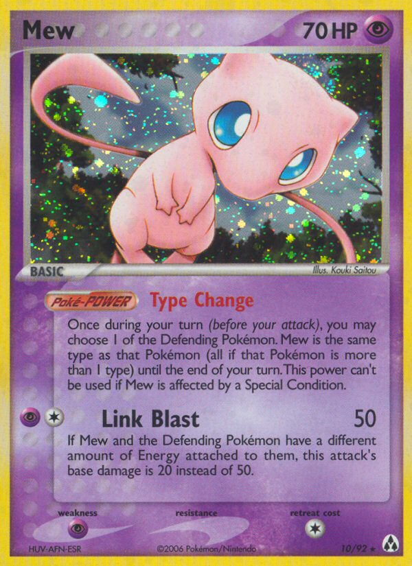 Mew (10/92) [EX: Legend Maker] | Pegasus Games WI