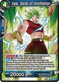 Kale, Sister of Annihilation (Assault of the Saiyans) [BT7-039_PR] | Pegasus Games WI