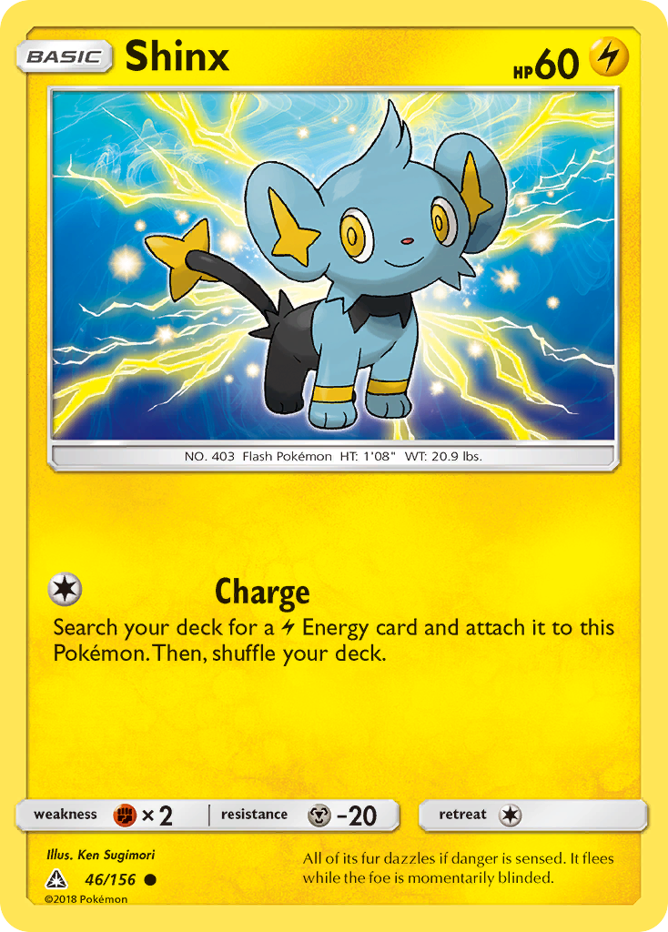 Shinx (46/156) [Sun & Moon: Ultra Prism] | Pegasus Games WI