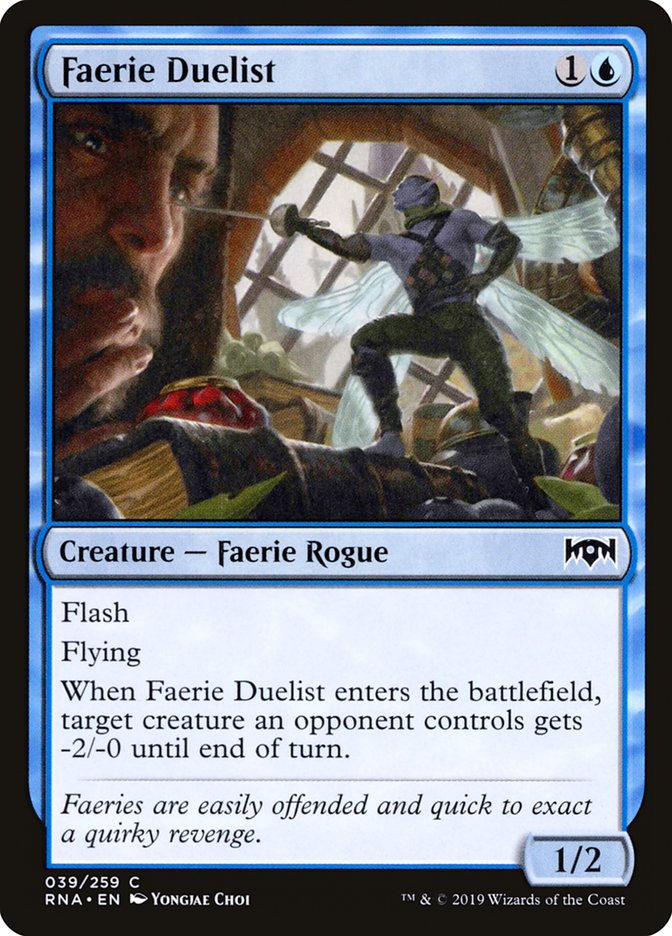 Faerie Duelist [Ravnica Allegiance] | Pegasus Games WI