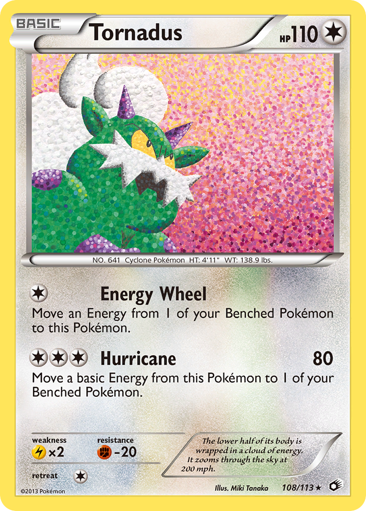 Tornadus (108/113) [Black & White: Legendary Treasures] | Pegasus Games WI