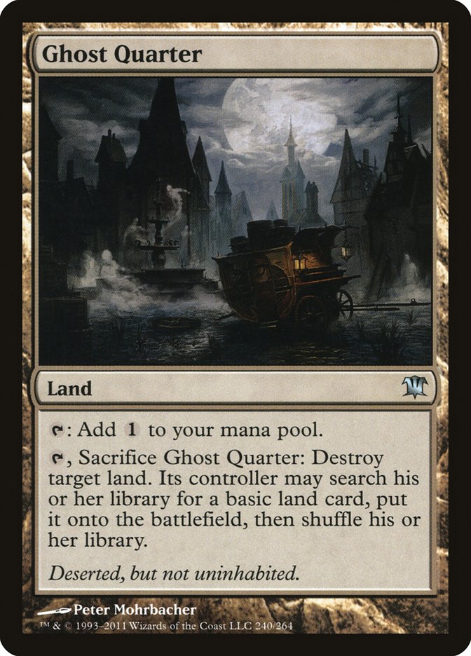 Ghost Quarter [Innistrad] | Pegasus Games WI