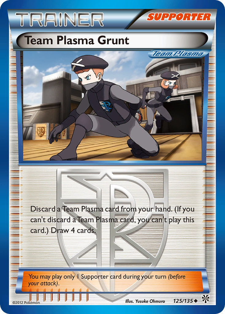 Team Plasma Grunt (125/135) [Black & White: Plasma Storm] | Pegasus Games WI