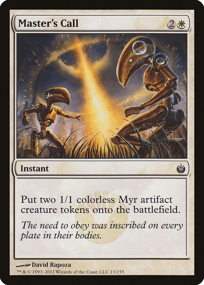 Master's Call [Mirrodin Besieged] | Pegasus Games WI