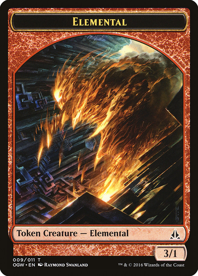 Elemental Token (009/011) [Oath of the Gatewatch Tokens] | Pegasus Games WI