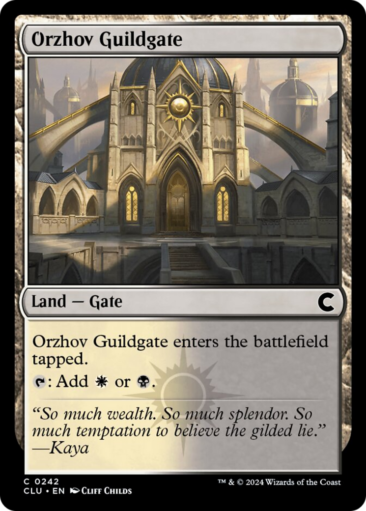 Orzhov Guildgate [Ravnica: Clue Edition] | Pegasus Games WI