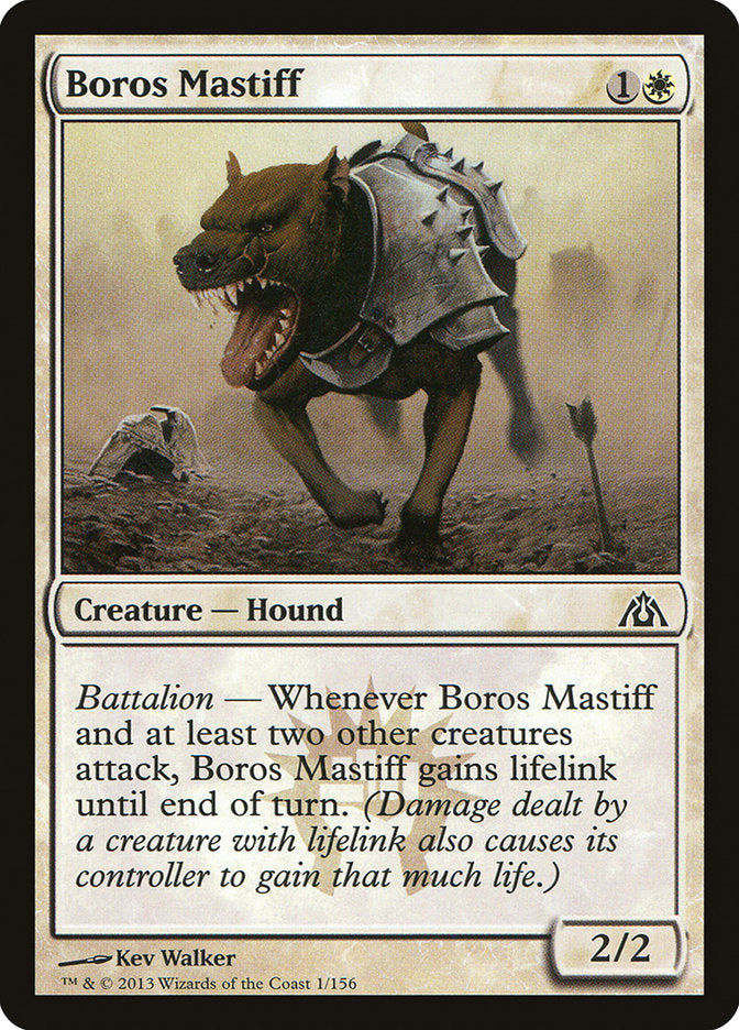 Boros Mastiff [Dragon's Maze] | Pegasus Games WI