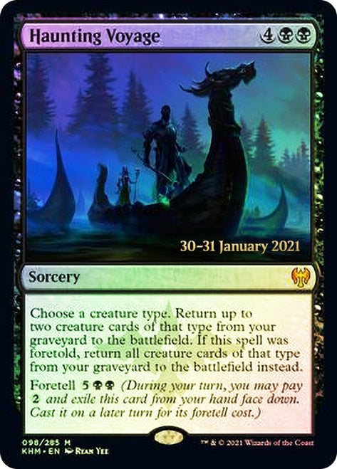 Haunting Voyage [Kaldheim Prerelease Promos] | Pegasus Games WI