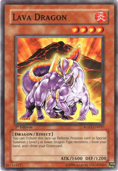 Lava Dragon [RGBT-EN037] Common | Pegasus Games WI