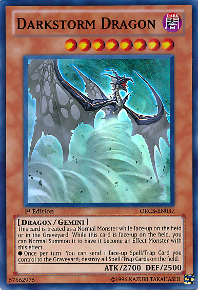 Darkstorm Dragon [ORCS-EN037] Super Rare | Pegasus Games WI