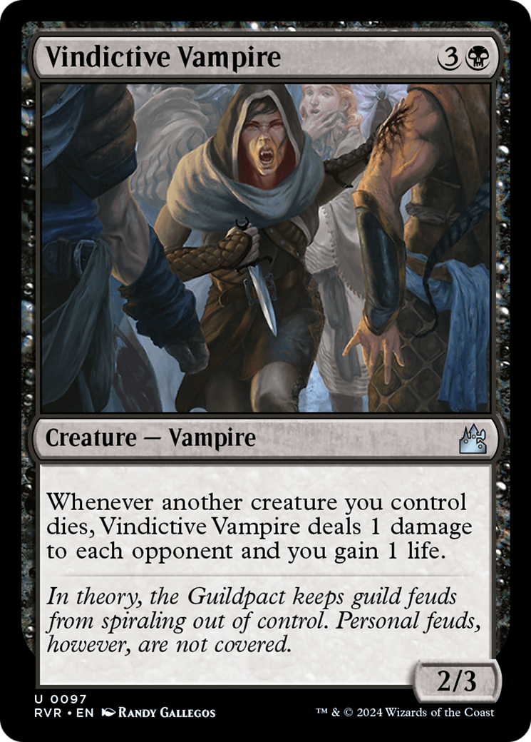 Vindictive Vampire [Ravnica Remastered] | Pegasus Games WI