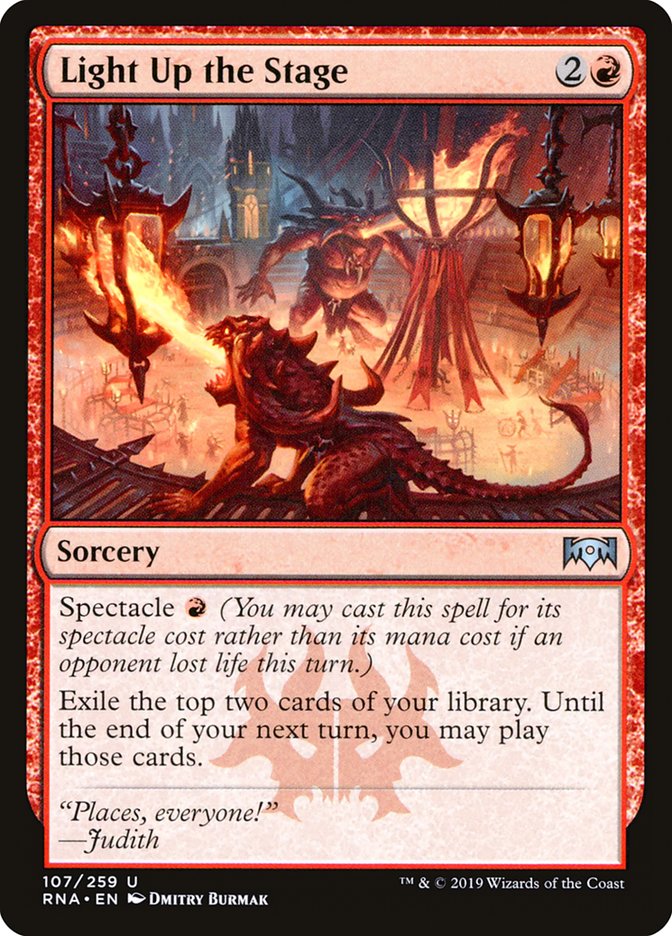 Light Up the Stage [Ravnica Allegiance] | Pegasus Games WI