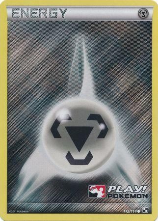 Metal Energy (112/114) (Play Pokemon Promo) [Black & White: Base Set] | Pegasus Games WI