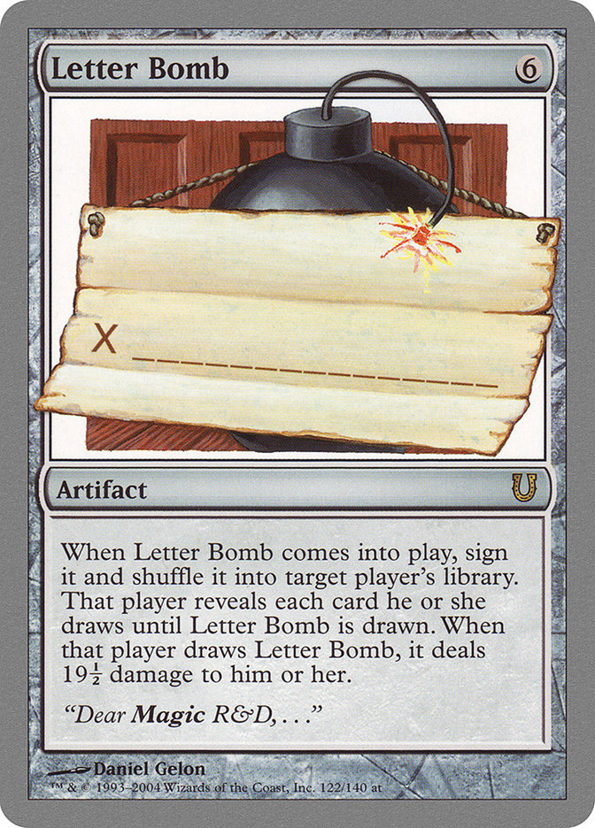 Letter Bomb [Unhinged] | Pegasus Games WI
