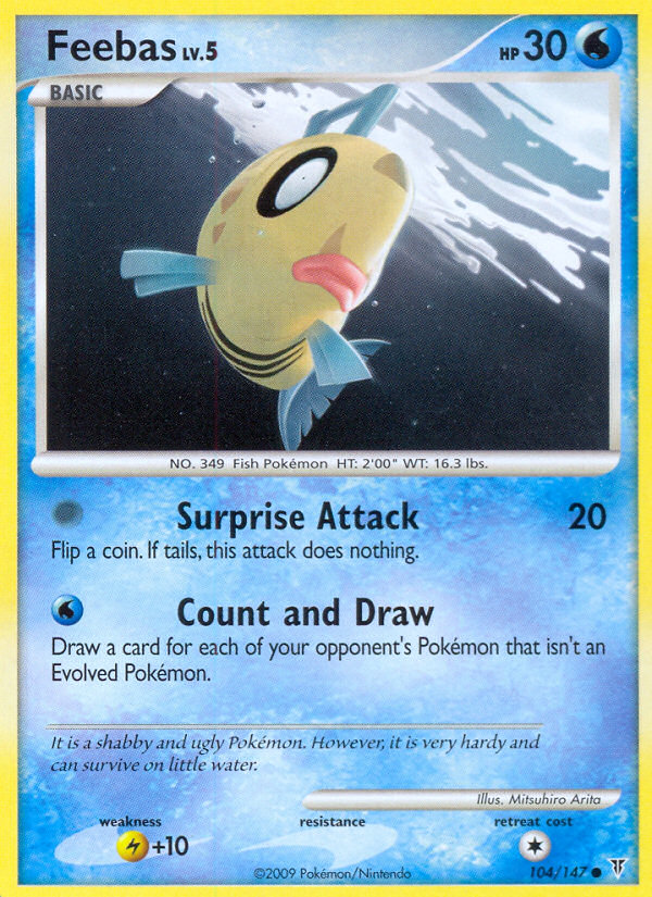 Feebas (104/147) [Platinum: Supreme Victors] | Pegasus Games WI