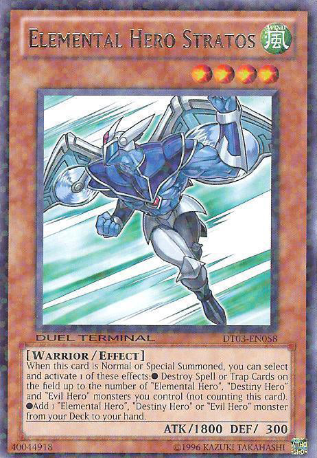 Elemental Hero Stratos [DT03-EN058] Rare | Pegasus Games WI