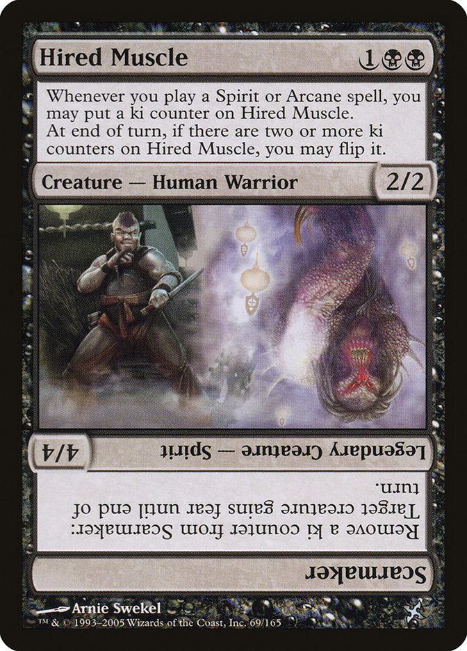 Hired Muscle // Scarmaker [Betrayers of Kamigawa] | Pegasus Games WI