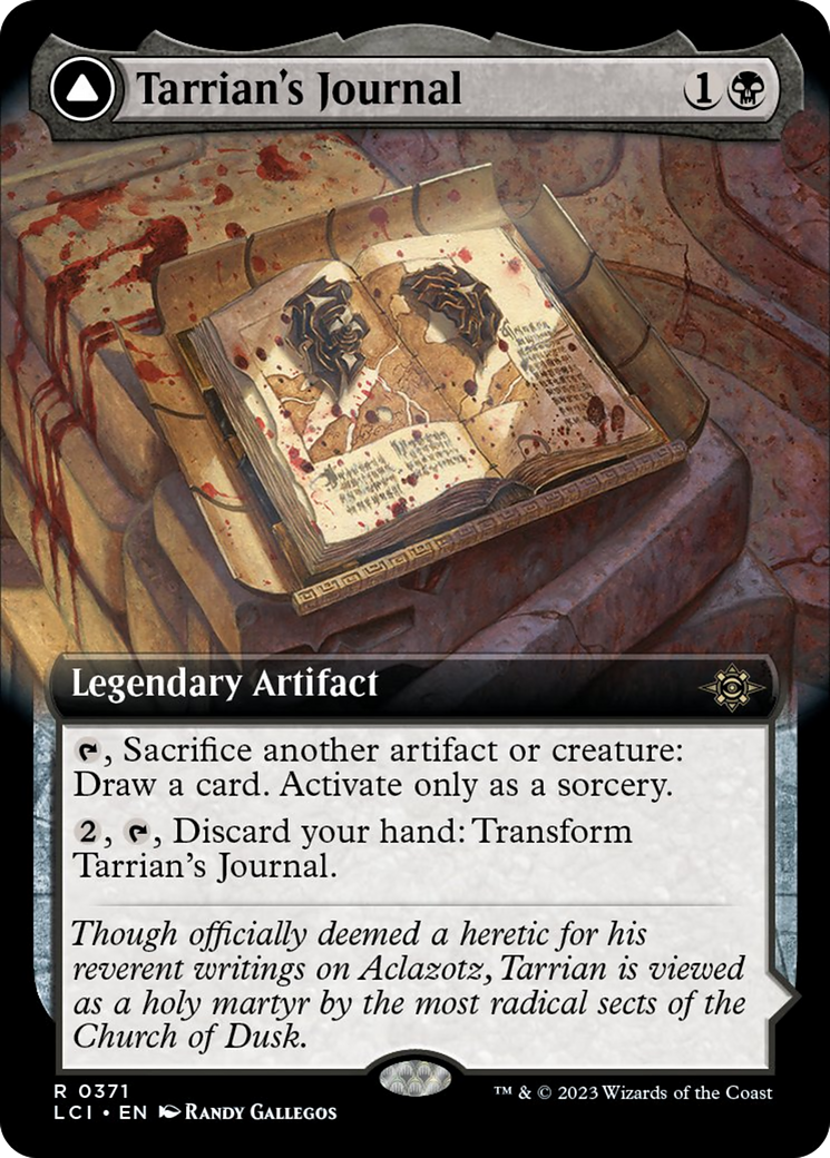 Tarrian's Journal // The Tomb of Aclazotz (Extended Art) [The Lost Caverns of Ixalan] | Pegasus Games WI