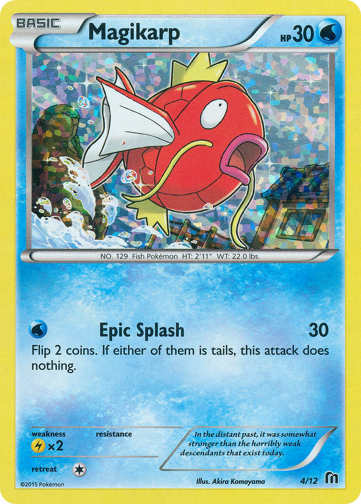 Magikarp (4/12) [McDonald's Promos: 2016 Collection] | Pegasus Games WI