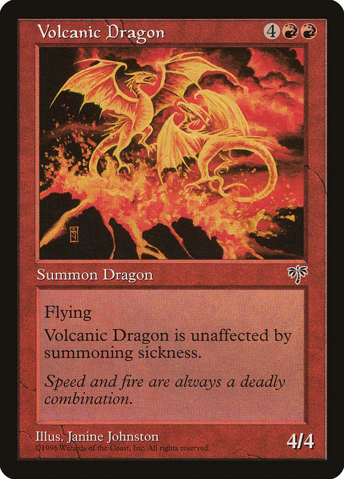 Volcanic Dragon [Mirage] | Pegasus Games WI