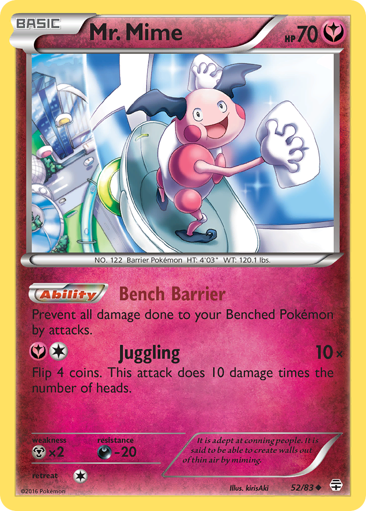 Mr. Mime (52/83) [XY: Generations] | Pegasus Games WI