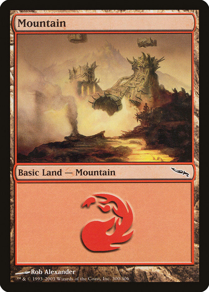 Mountain (300) [Mirrodin] | Pegasus Games WI