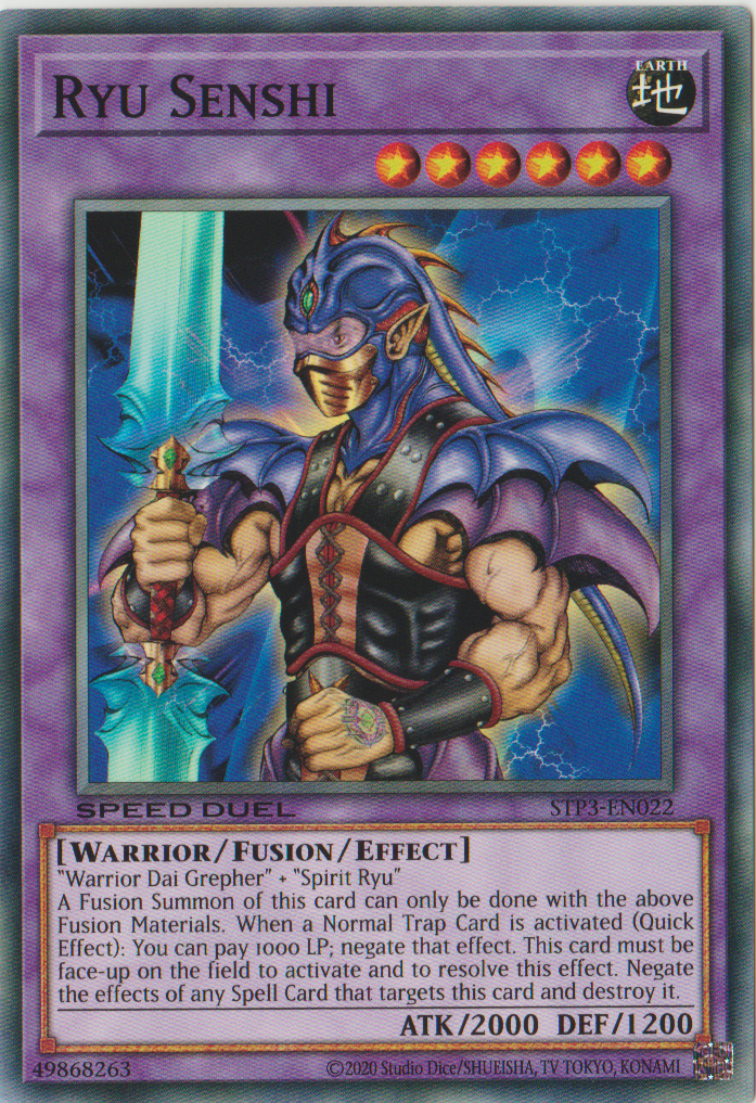 Ryu Senshi [STP3-EN022] Common | Pegasus Games WI