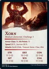 Xorn Art Card [Dungeons & Dragons: Adventures in the Forgotten Realms Art Series] | Pegasus Games WI