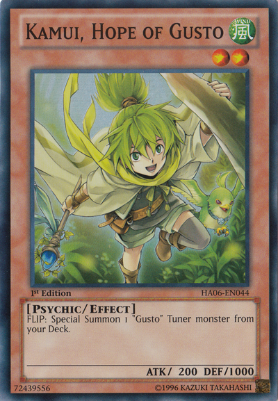 Kamui, Hope of Gusto [HA06-EN044] Super Rare | Pegasus Games WI