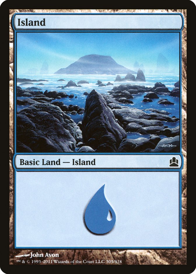 Island (305) [Commander 2011] | Pegasus Games WI