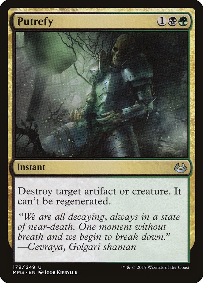 Putrefy [Modern Masters 2017] | Pegasus Games WI