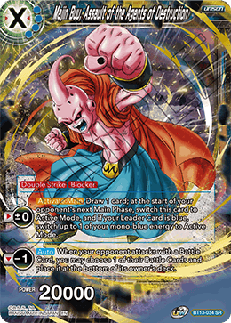 Majin Buu, Assault of the Agents of Destruction (Super Rare) [BT13-034] | Pegasus Games WI