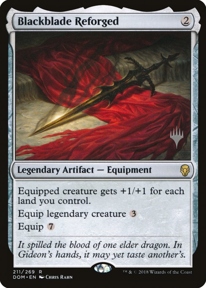 Blackblade Reforged (Promo Pack) [Dominaria Promos] | Pegasus Games WI