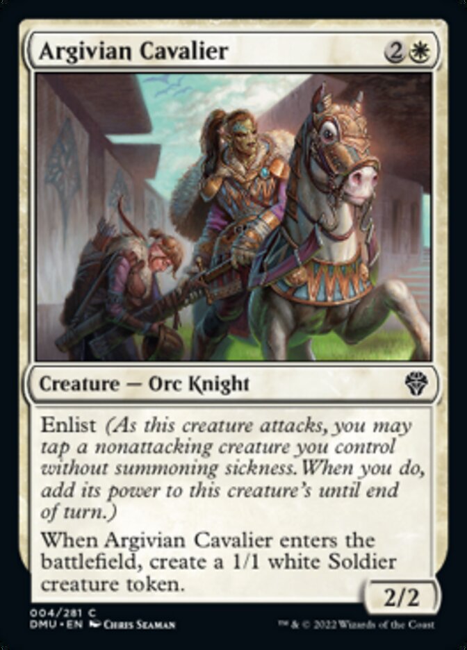 Argivian Cavalier [Dominaria United] | Pegasus Games WI