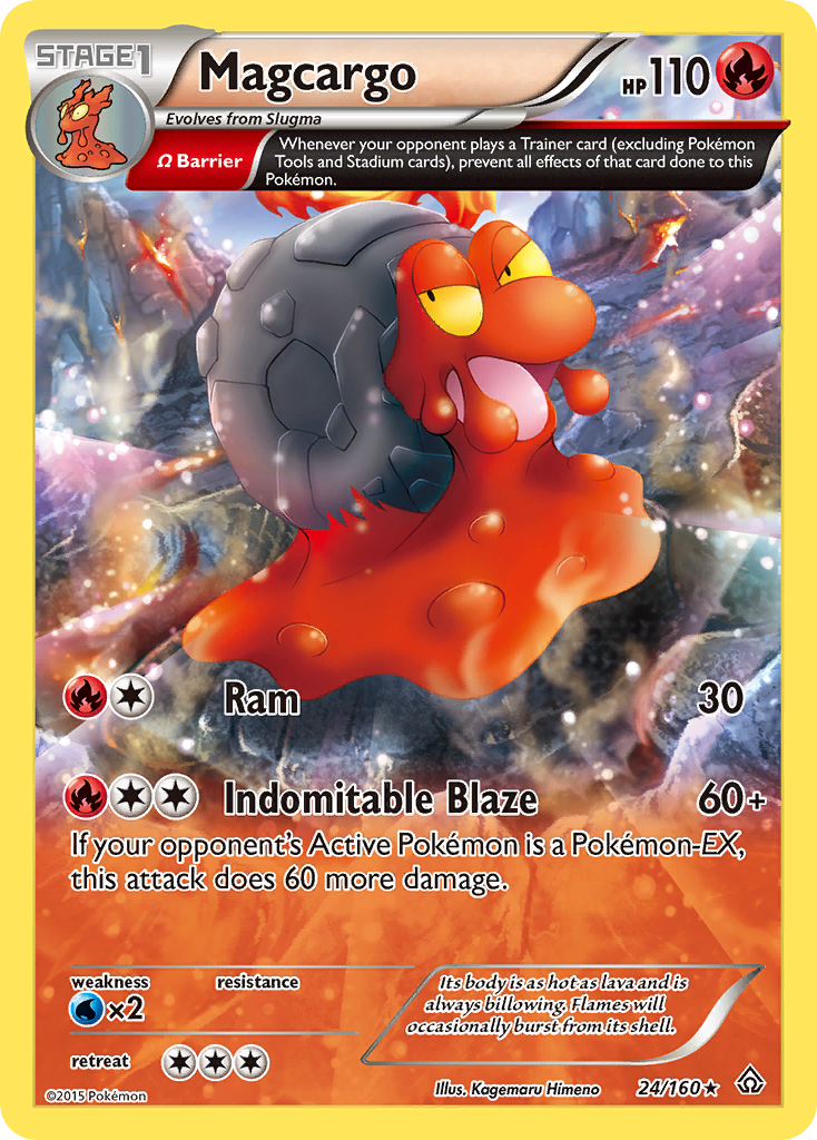 Magcargo (24/160) [XY: Primal Clash] | Pegasus Games WI