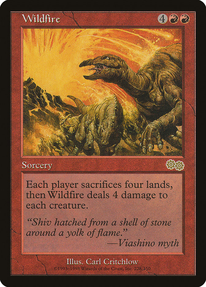 Wildfire [Urza's Saga] | Pegasus Games WI