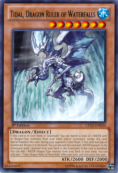 Tidal, Dragon Ruler of Waterfalls [LTGY-EN039] Rare | Pegasus Games WI