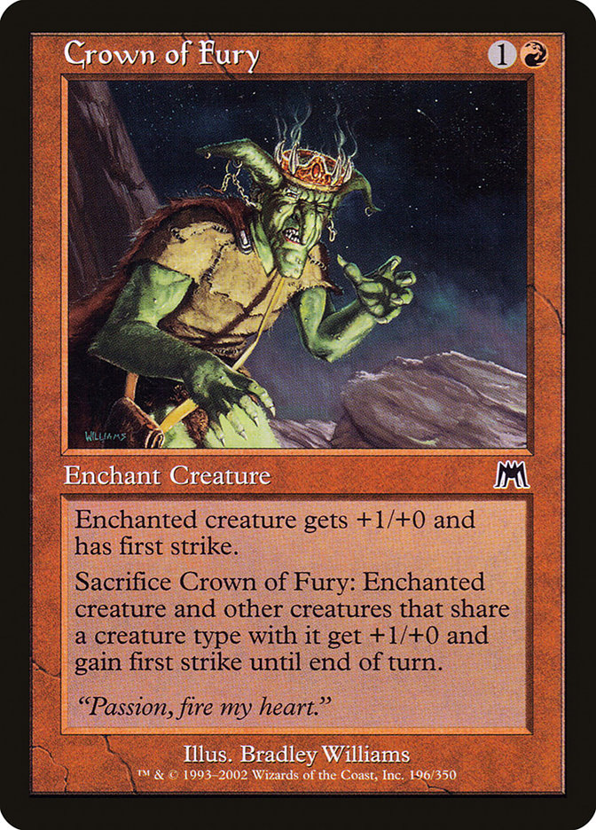 Crown of Fury [Onslaught] | Pegasus Games WI