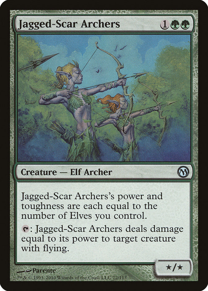 Jagged-Scar Archers [Duels of the Planeswalkers] | Pegasus Games WI