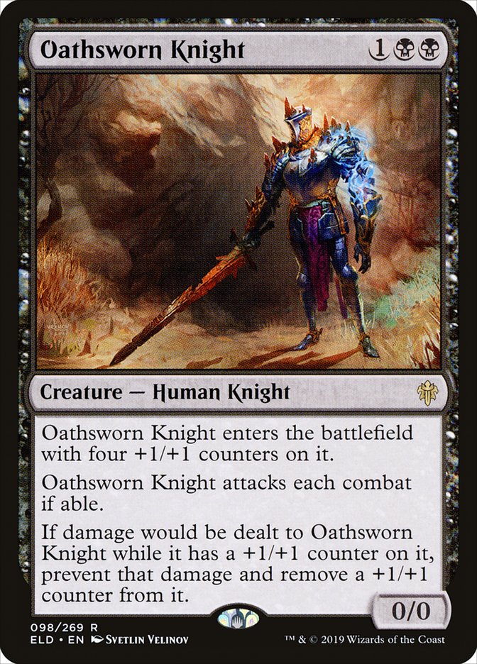 Oathsworn Knight [Throne of Eldraine] | Pegasus Games WI