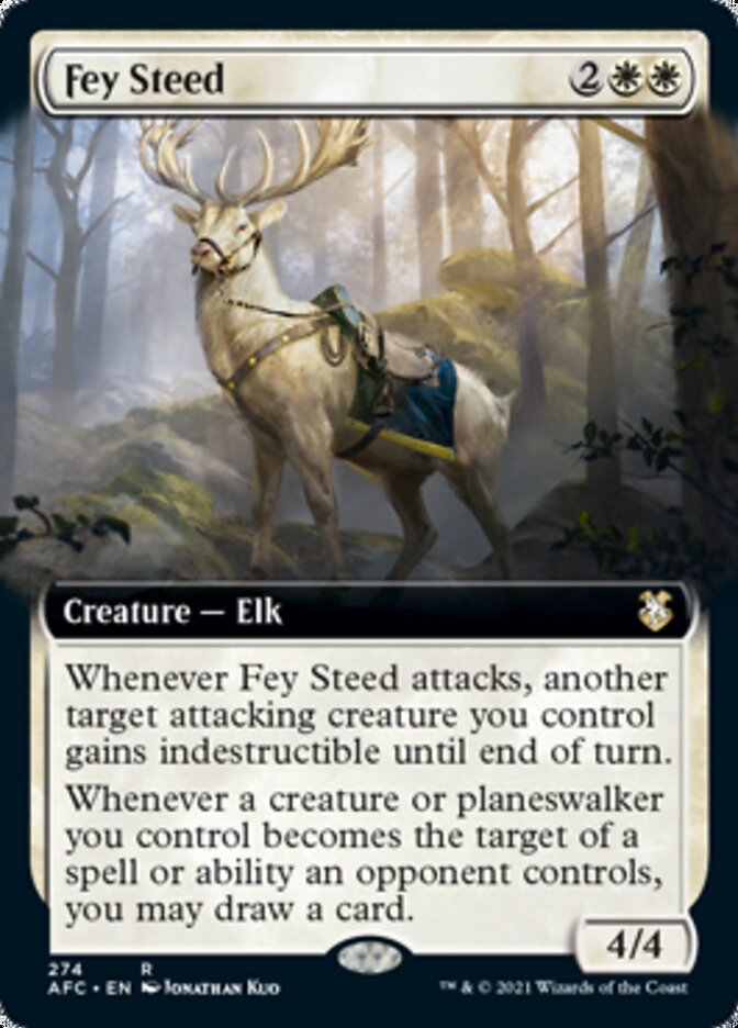 Fey Steed (Extended Art) [Dungeons & Dragons: Adventures in the Forgotten Realms Commander] | Pegasus Games WI