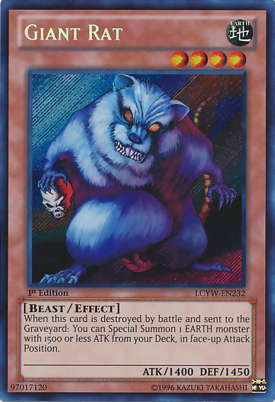 Giant Rat [LCYW-EN232] Secret Rare | Pegasus Games WI