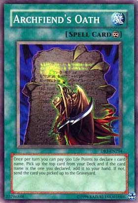 Archfiend's Oath [DR1-EN254] Common | Pegasus Games WI