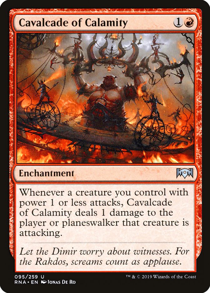 Cavalcade of Calamity [Ravnica Allegiance] | Pegasus Games WI