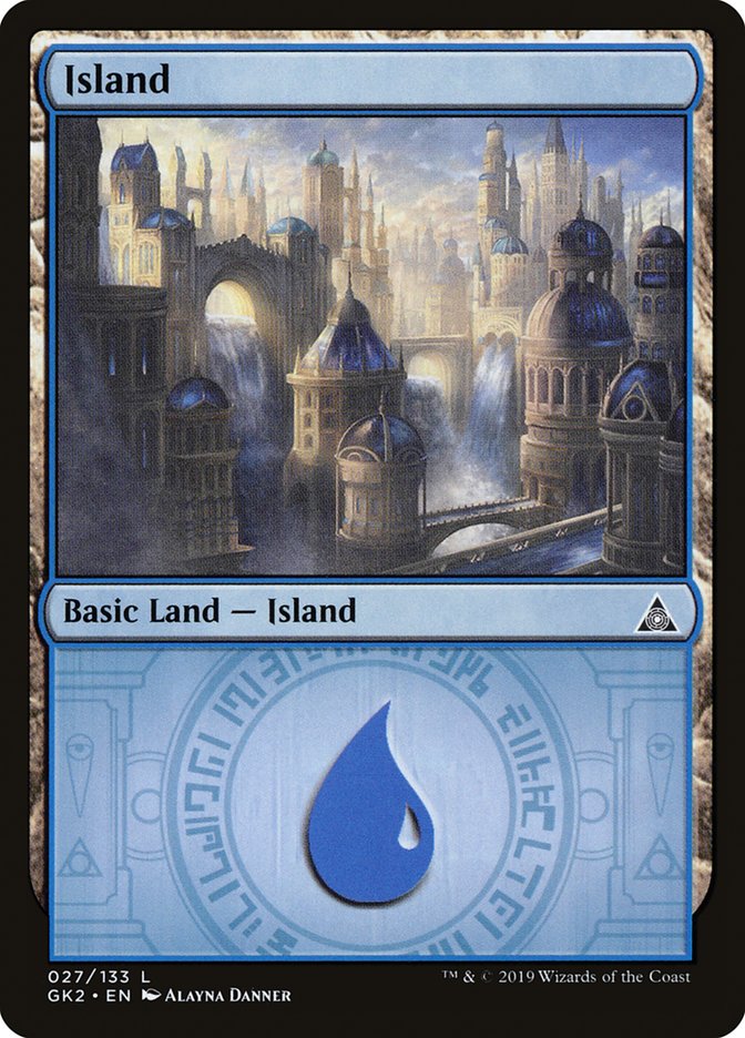 Island (27) [Ravnica Allegiance Guild Kit] | Pegasus Games WI