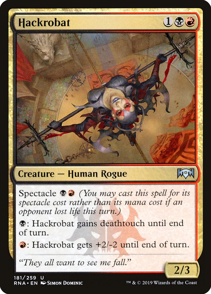 Hackrobat [Ravnica Allegiance] | Pegasus Games WI