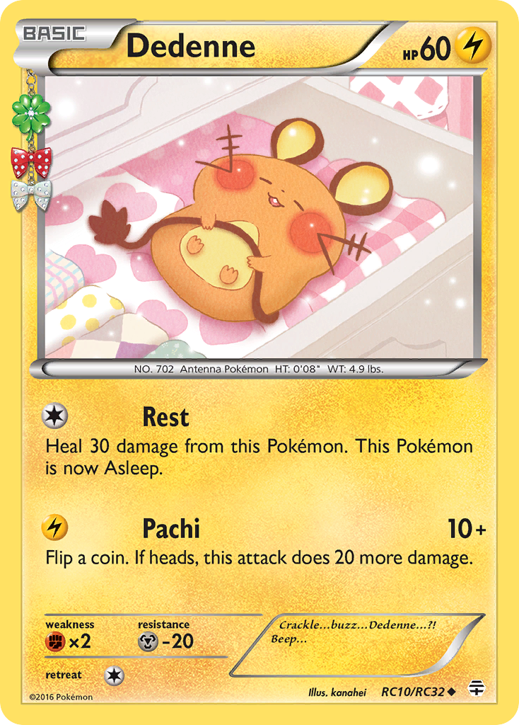 Dedenne (RC10/RC32) [XY: Generations] | Pegasus Games WI