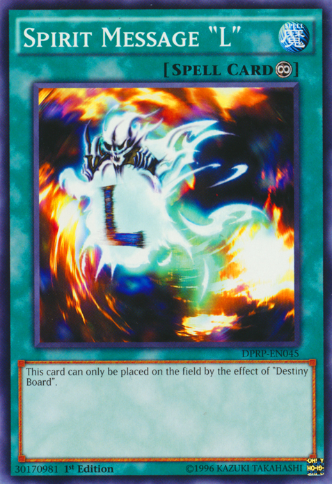 Spirit Message "L" [DPRP-EN045] Common | Pegasus Games WI